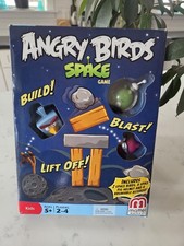 2012 Mattel ANGRY BIRDS IN SPACE Game Toy Set NEW Open Box Sealed Cards