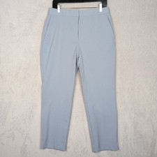 NWT Zara Dress Pants Women 8 Gray Tapered Leg Classic Preppy Career Office