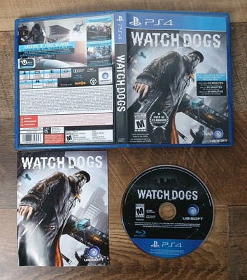 Watch Dogs (Sony PlayStation 4, 2014, PS4) Complete CIB - Tested