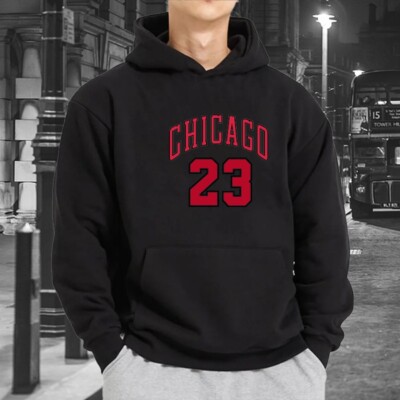CHICAGO 23 HERREN HOODIE MAN CASUAL BEKLEIDUNG BOYS 