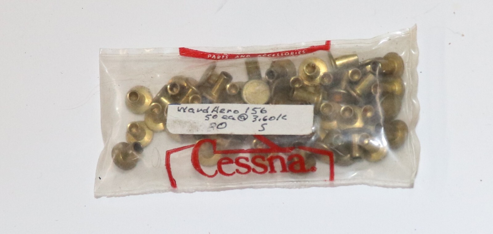 50 New Ward Aero Brake Rivets, PN 156