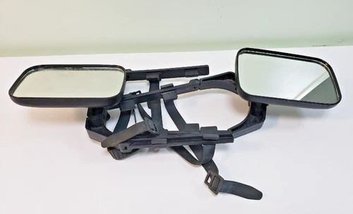 Universal 2x Clip-On Towing Extension Mirror Adj. for Safe Trailer Hauling *CIPA