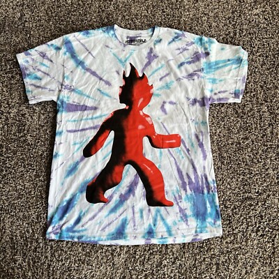 Size Medium - Travis Scott Astroworld Utopia Tie Dye  Flame  Shirt Merch