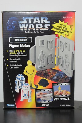 FIGURE MAKER DROIDS KIT C-3PO R2-D2 Molds Star Wars Kenner 22185 Action Figure