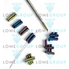 ACL (Interference) Screws Dia:7mm,8mm,9mm & 10mm (Length 20 to 35mm), 49Pc Tt G5
