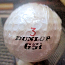 vtg - DUNLOP 65i Golf Ball - Wrapped - New, Old Stock