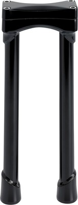 Biltwell Inc. O/S Murdock Riser - 12in. - Black - 6413-201-12