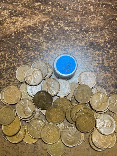 1939-P LINCOLN WHEAT CENT PENNY ROLL, HIGH GRADE, XF/AU, very nice roll