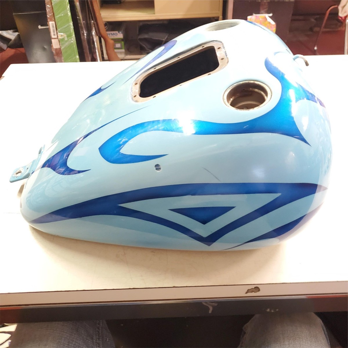 2000-2004 Harley-Davidson Heritage Softail Baby Blue Fuel Tank