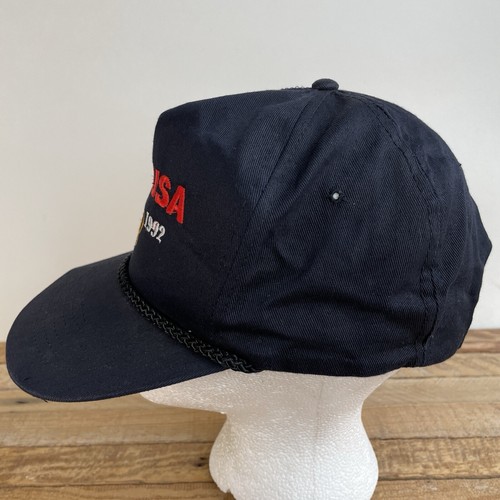 Dream Team USA Olympic 1992 Vintage NBA Basketball Team Snapback Hat Cap Black - Picture 8 of 16