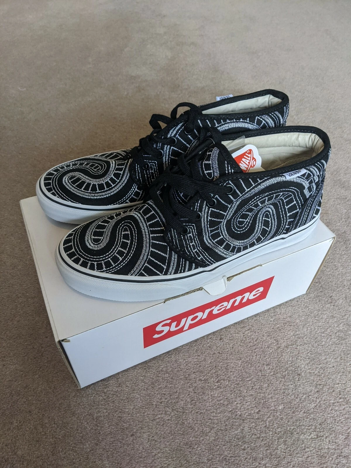 Supreme X Vans Spiral UK7