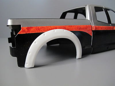 Rubber Fender Flares Flare Protector Set Tamiya 1/10 R/C Toyota Tundra High Lift