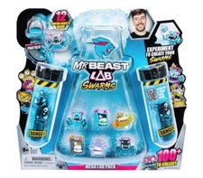 Mr Beast Lab Swarms Test Tube Pack contains 12 micro beasts - New Assorted