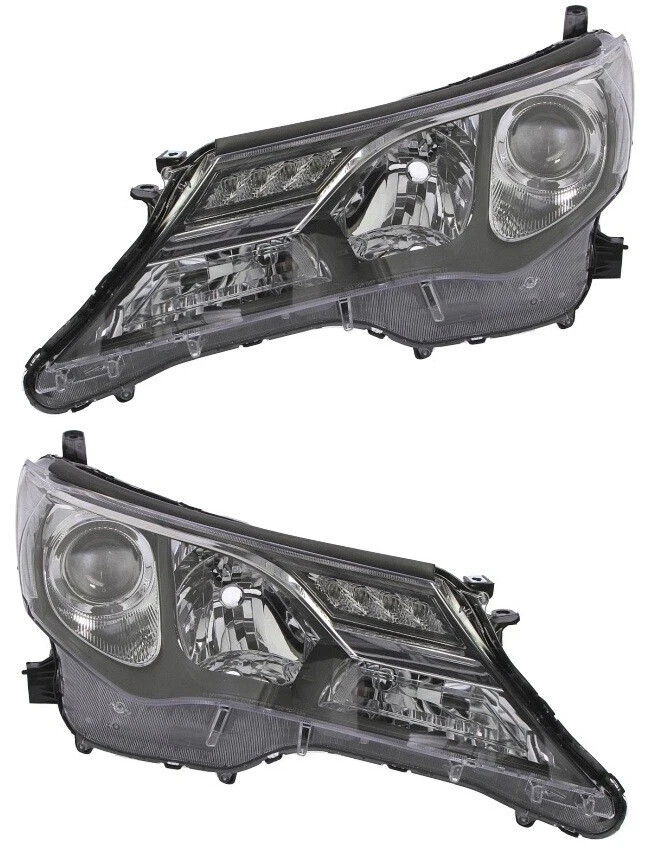 Phares avant Toyota RAV4 IV 2012-2016 pour conduite sereine en famille HB3 LED