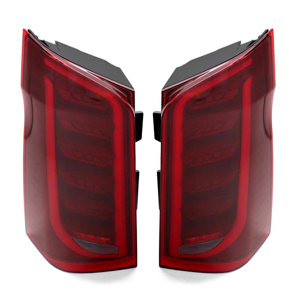 LED Tail Lights Brake Lamps For Mercedes Benz VITO Viano Metris W447 15-22 2PCS Foto 4 de 4