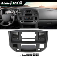 Fit For 06-08 Dodge Ram Dash Bezel Radio Climate Surround Trim 1500 2500 3500