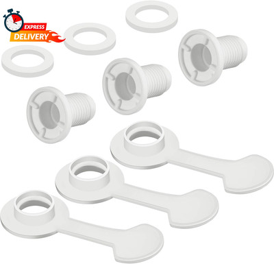 3 Sets Cooler Drain Plug Cooler Plug Replacement Triple Snap Drain Assembly for 
