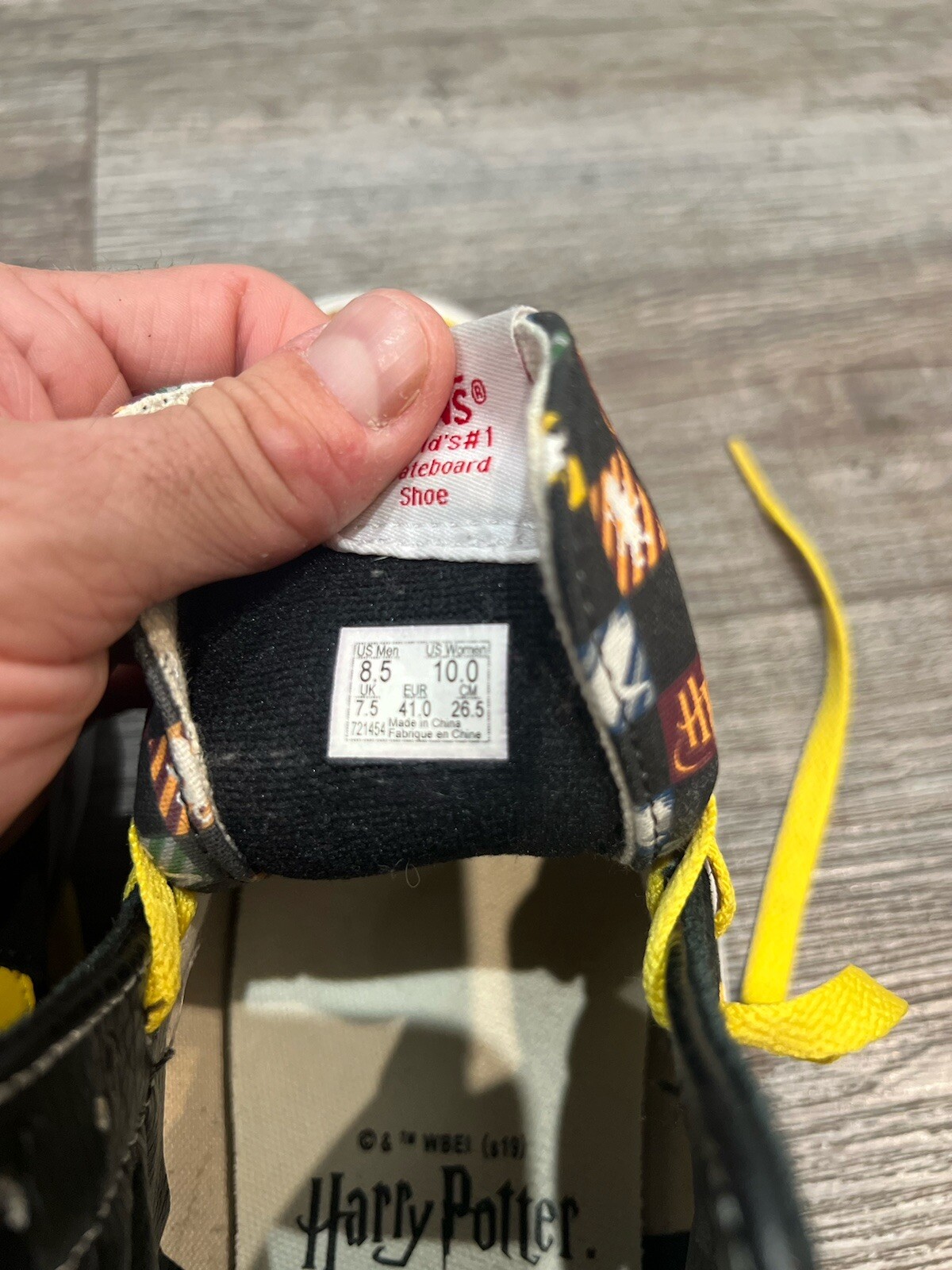 Size 8.5 - VANS Harry Potter x Sk8- High image 6