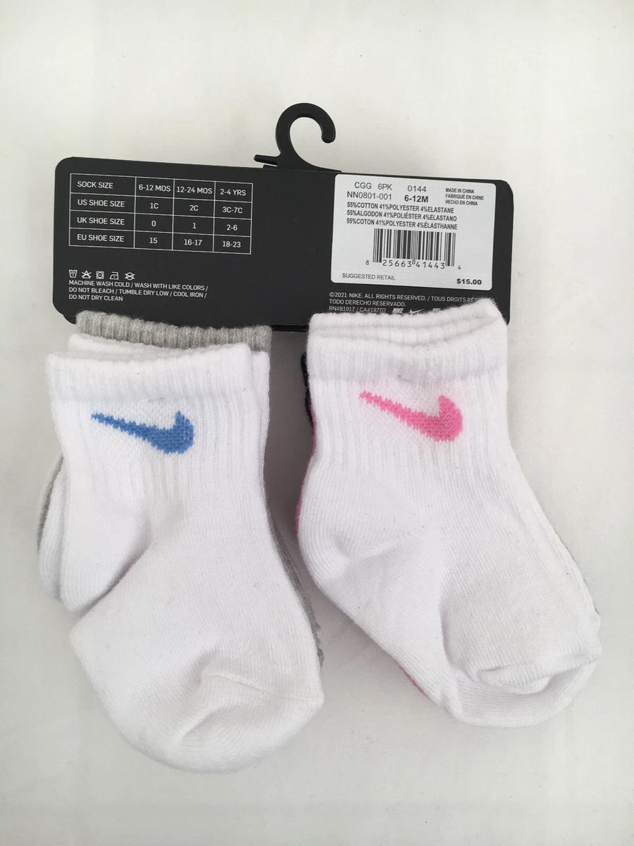 nike colored swoosh socks
