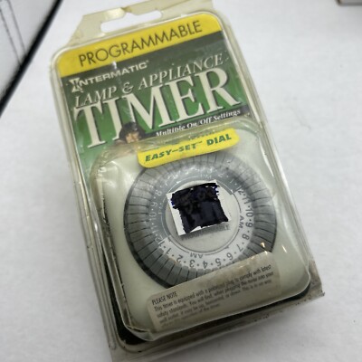 New INTERMATIC TN811C Programmable TIMER Multi-Purpose 24HR Lamp & Appliance