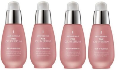 Charmzone Anti Wrinkle Pink Oil in Serum 30ml 4pcs Rich in Nutrition Adenosin