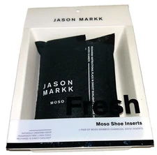 Two Moso Shoe Inserts Naturally Absorbs Odor & Recharge In Direct Sunlight