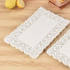 20pcs Creative Vintage Napkin Lace Paper Doilies Cake Holder Crafts Doyleys Mat