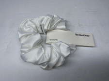 Spoiledchild White Scrunchie