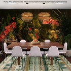 3 Panels* Area Environments Genevieve Leavold G-1 Danse Canvas Ii Wallcovering
