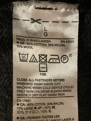 Banana Republic Dark Gray Pullover 4 Button Sweater Men L