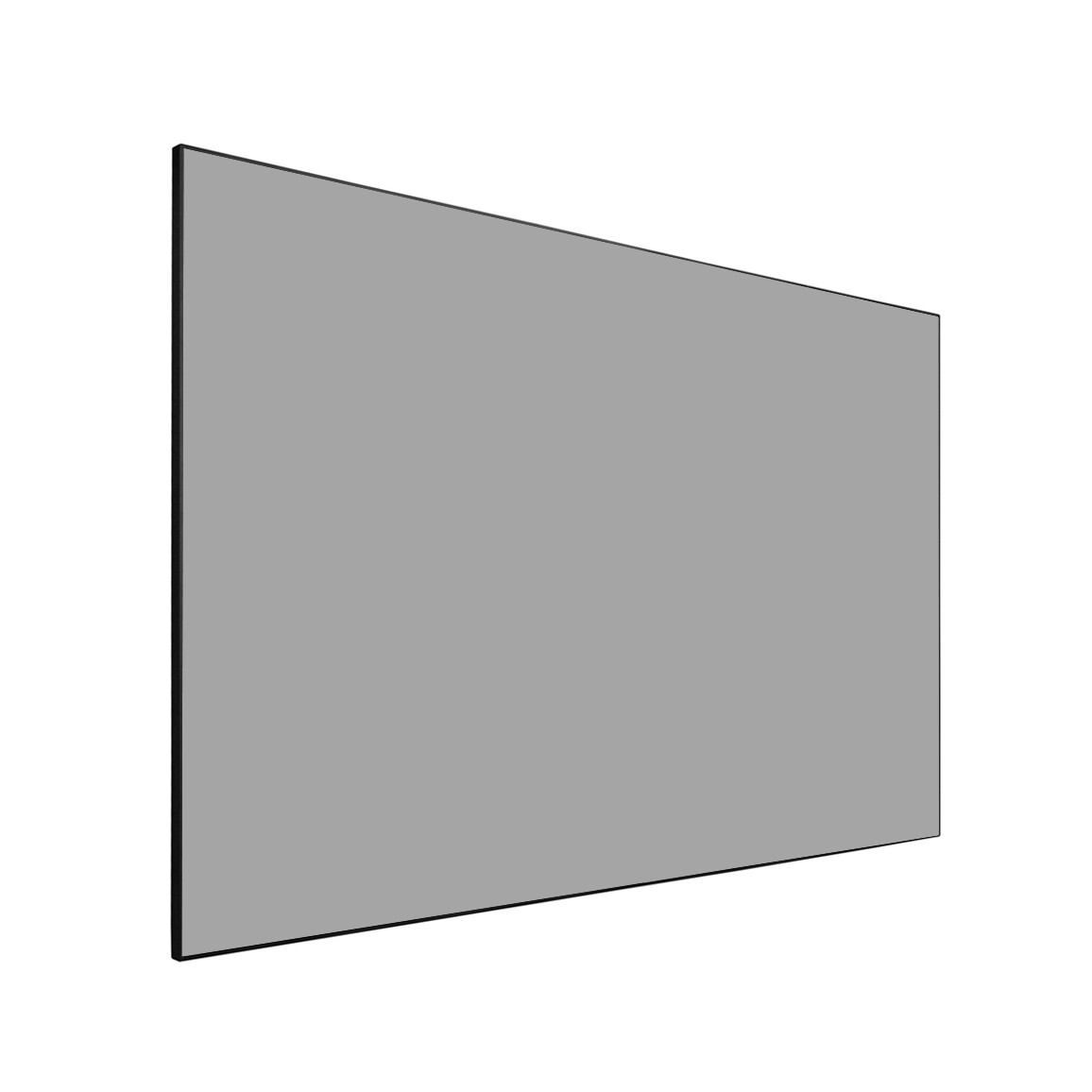 Visualax 100'' 110'' 120 130 140 150 inch Fixed Zero Edge Grey