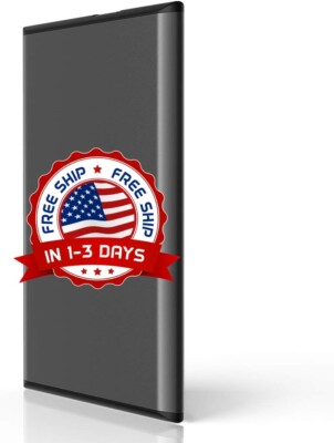 Disco Duro Externo Portátil USB 3.0 HDD USB Para Computadora Portátil Gris NUEVO