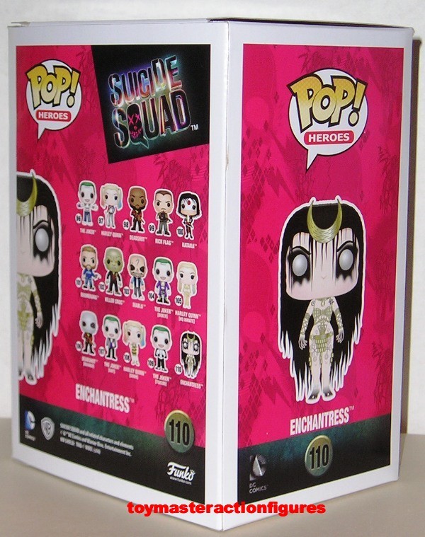 FunkoPop！110 ENCHANTRESS エンチャントレス　限定版 Amazon.com: FunKo Pop Heroes Suicide Squad Enchantress DC
