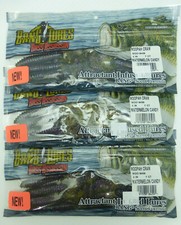 Bass Assassin Bang Lures 4" Woopah Craw Watermelon Candy 3 packs of 7 WOO18459