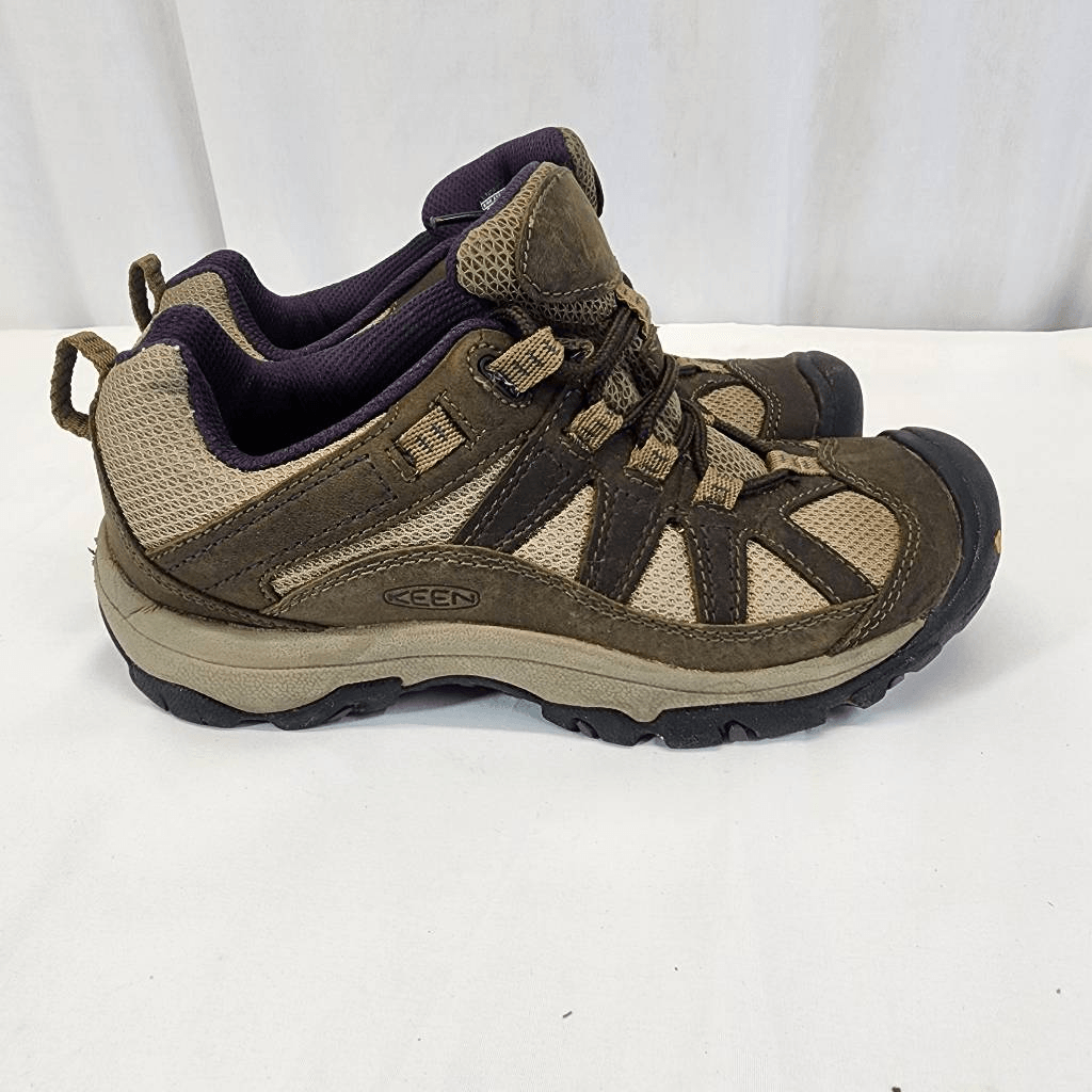 Scarpe da trekking trail Keen Palisades #52016 BOSG marrone e marrone da donna taglia 6