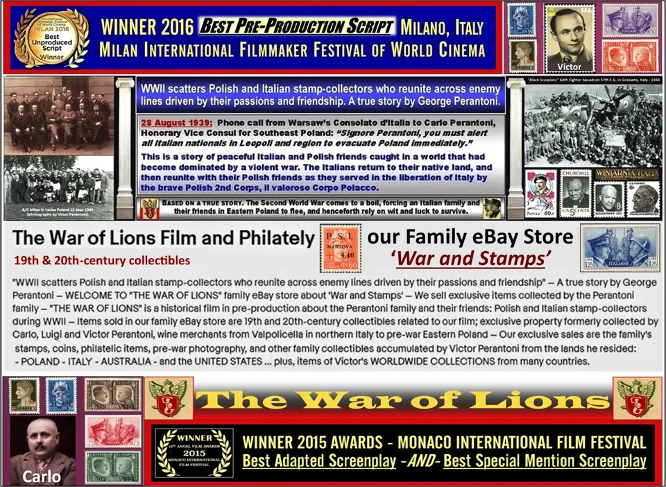 POLAND 1939 - SCOTT #B35 - SOUVENIR, 25th ANNIV OF POLISH LEGION - MINT/NH /A15 - Image 4 of 4