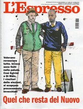 L’Espresso 2018 17.Luigi Di Maio & Matteo Salvini,Makkox,Bruno Zevi