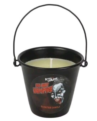 Run Away Vampir Kerze Eimer Sandelholz Duft Gothic Raumduft Geschenk 55