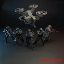 28mm Advanced Exo-suit Squad