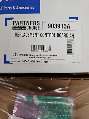 Carte De Contrôle HVAC Partners Choice 903915A Pour NORDYNE - Compatible Frigidaire, Westinghouse, Intertherm - Neuf