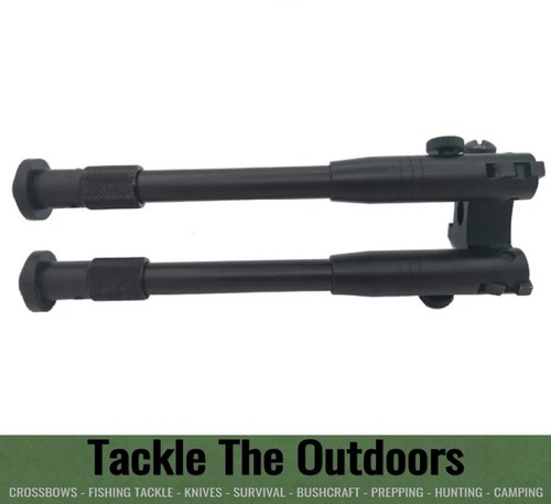 Adjustable Bipod Fold Up Air Rifle Bi pod 20mm Picatinny Weaver Rail Medium Leg - Picture 5 of 9