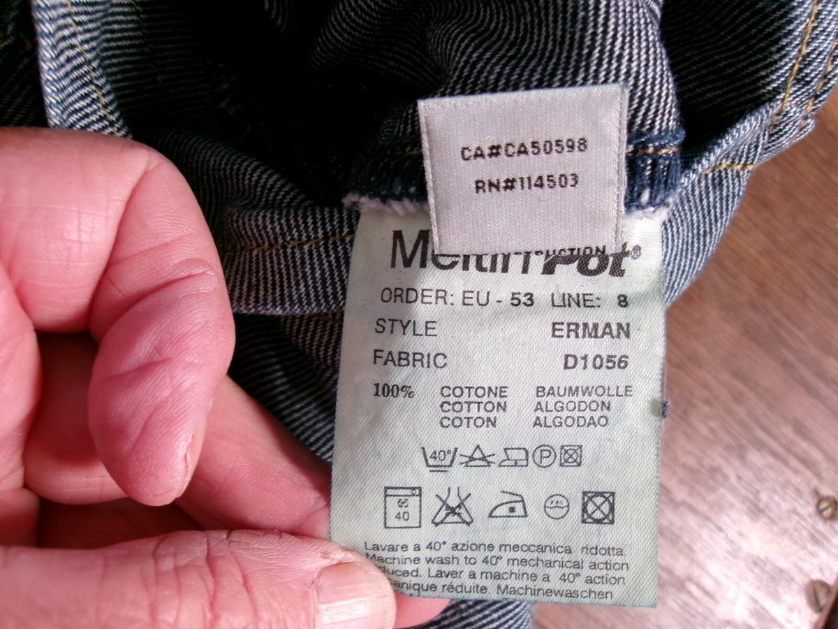 Jeans Meltin' Pot Erman Bleu Délavé - Taille W29 L34 - Coupe Droite Classique