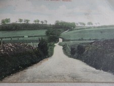 NEWTON MEARNS    RENFREWSHIRE  VINTAGE POSTCARD   THE CORSLET  MARKS TO FRONTIS 