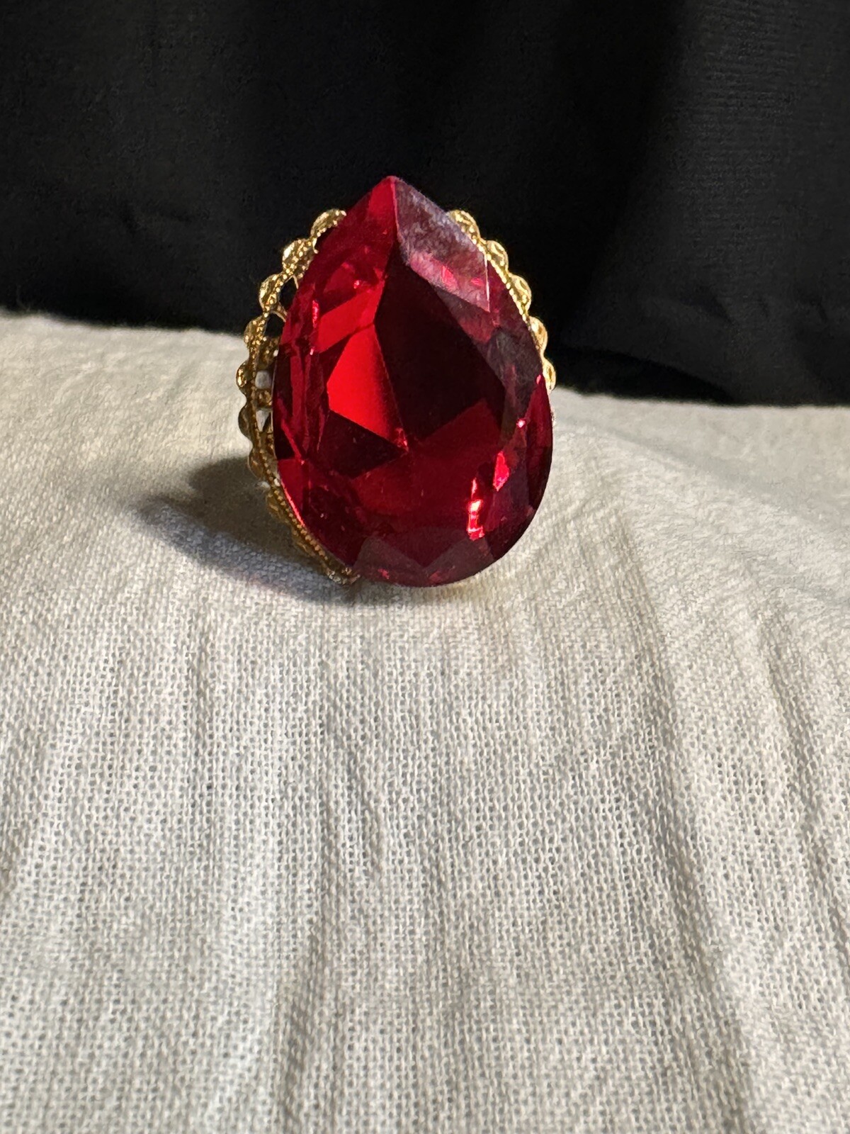 Statement Cocktail Ring Custom Design Brilliant R… - image 3