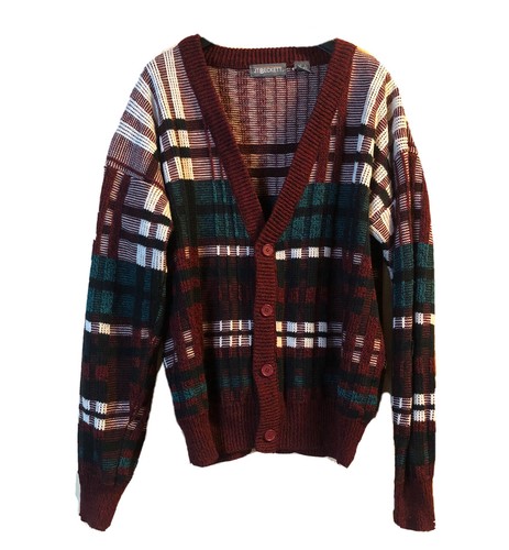 Vintage JT Beckett Men's L Cardigan 