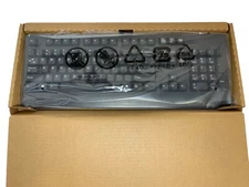 Black Lenovo Wired USB AI Desktop Keyboard 1PSD51P47999 FRU - 5D50U84616