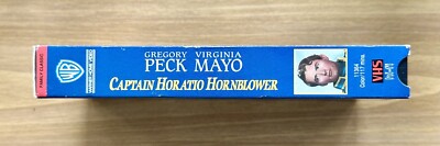 VHS ~ Captain Horatio Hornblower ~ Color ~ FS ~ NR ~ 117 Mins