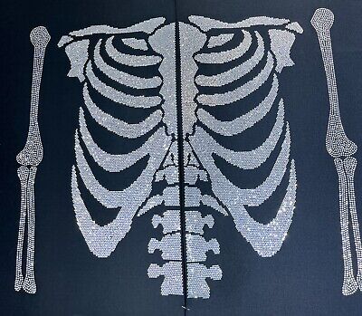 Black Iron Ribcage Skeleton