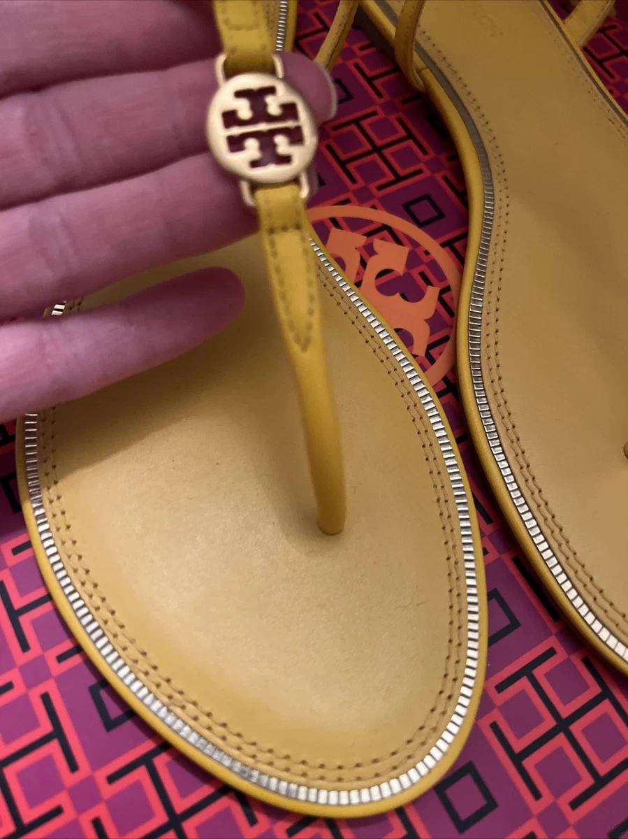Tory burch top emmy metallic sandal