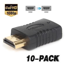 10 x Mini HDMI Female to HDMI Male Adapter for Tablet Laptop PC Projector Camera